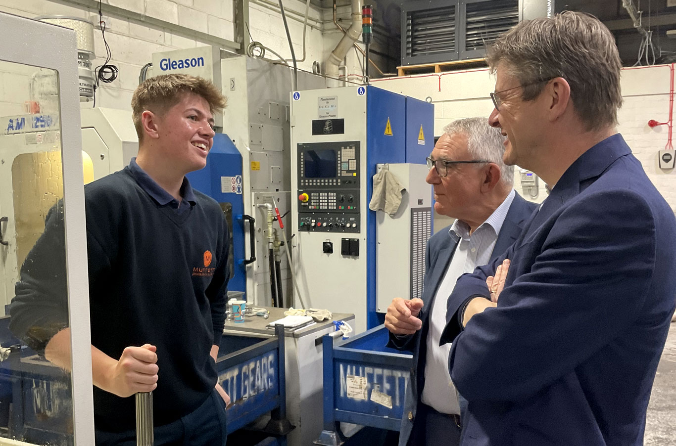 The Rt Hon Greg Clark Visits Muffett